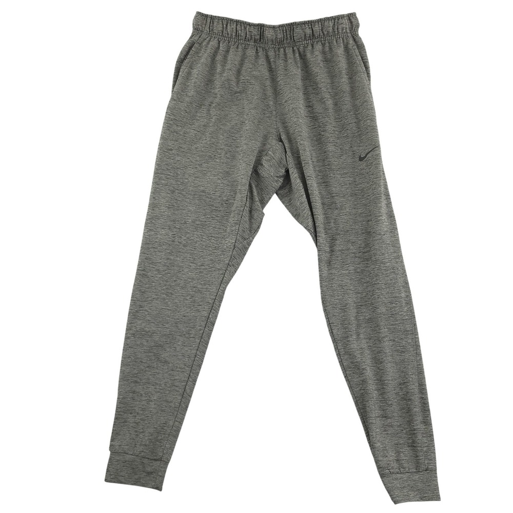 Nike Dri-FIT Jogger Pants Mens M 32x31 Gray Standard Fit Stretch Running